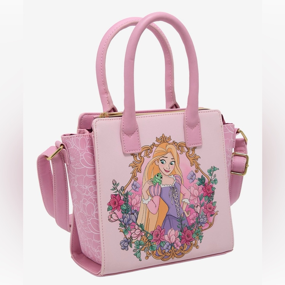 Loungefly Disney Tangled Rapunzel Mini Satchel Bag - Picture 2 of 4